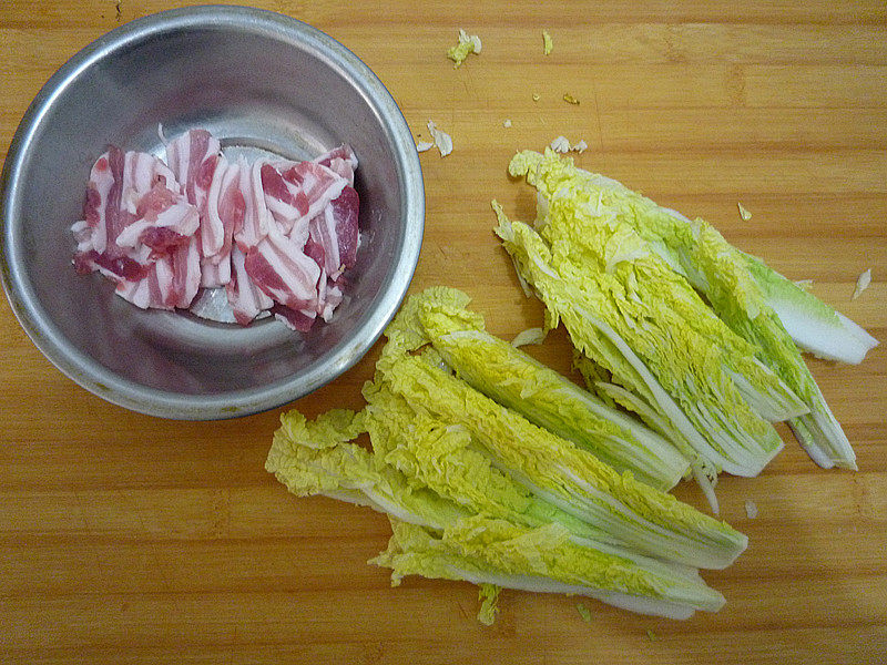 Steps for Stir-fried Vermicelli with Baby Bok Choy