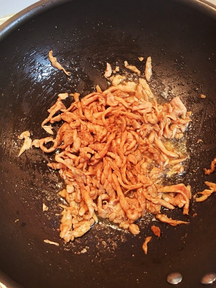 Steps for Cooking Delicious Garlic Shoots Stir-Fried Pork