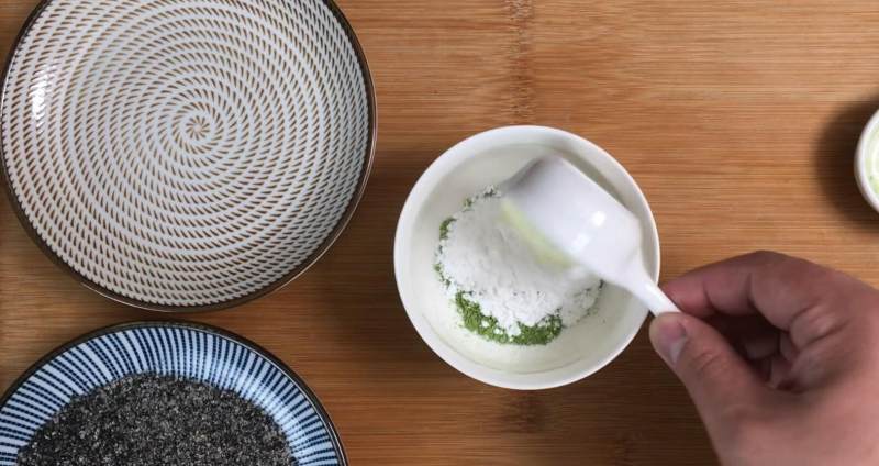 Step-by-Step Cooking Instructions for Soft and Chewy Fresh Milk Taro Balls (Sesame and Matcha Flavors)