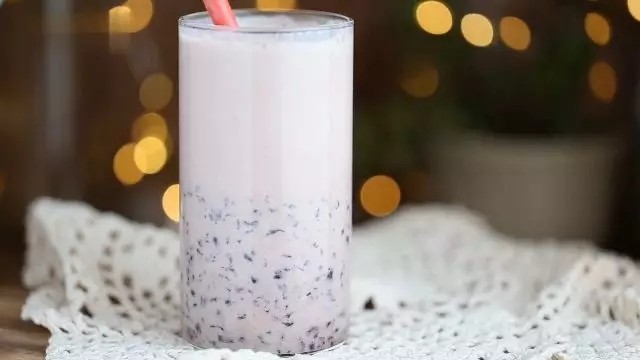 Steps to Make Black Rice Pearl Fresh Milk