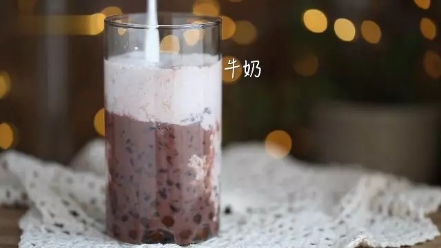 Steps to Make Black Rice Pearl Fresh Milk