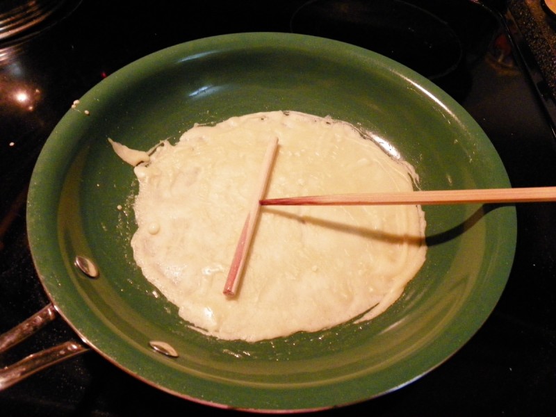 Steps to make Family-style Apple Pie Pancakes
