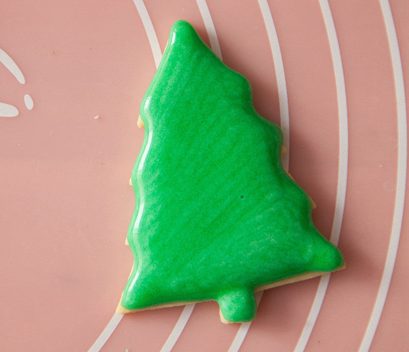 Christmas Tree Cookies (No Mold Needed) Step-by-Step