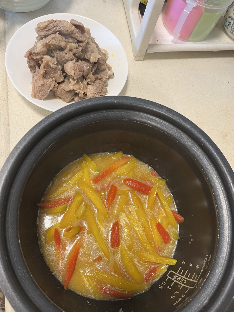 Steps for Cooking Yangrou Zhuafan (Lamb Rice)