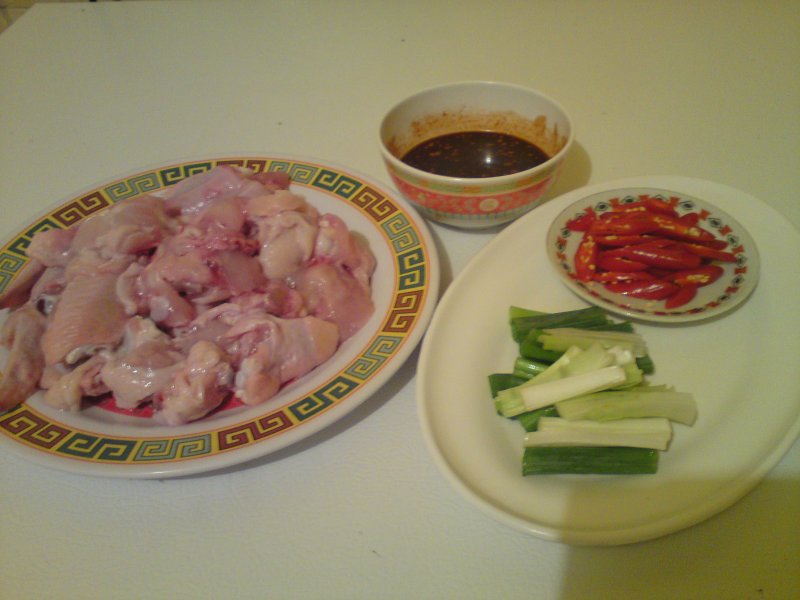 Steps for Making Fermented Tofu Chicken Wings