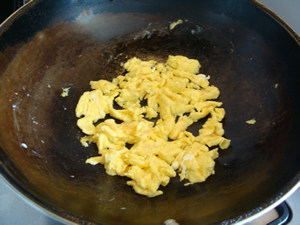 Steps for making Char Siu Egg Fried Rice