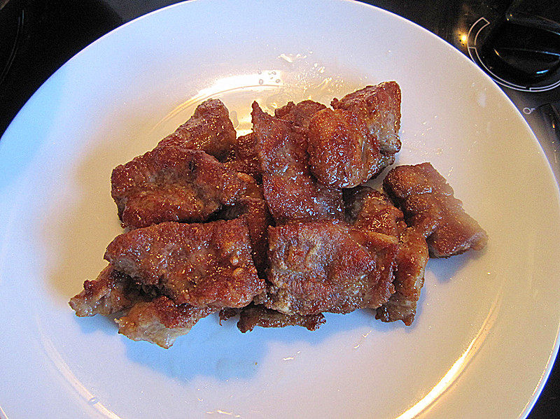 Tomato Sauce Braised Fried Pork Cooking Steps