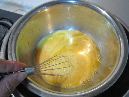 Steps for Making Durian Mousse Cake