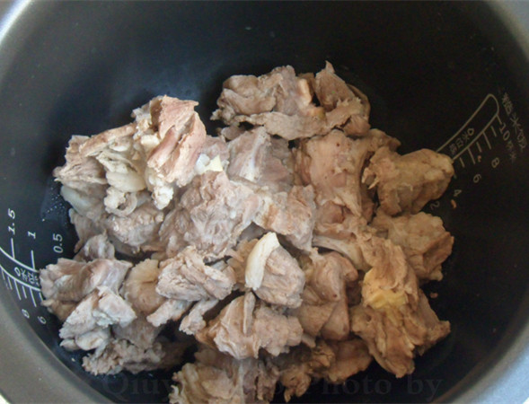 Steps for cooking Braised Lamb with White Radish