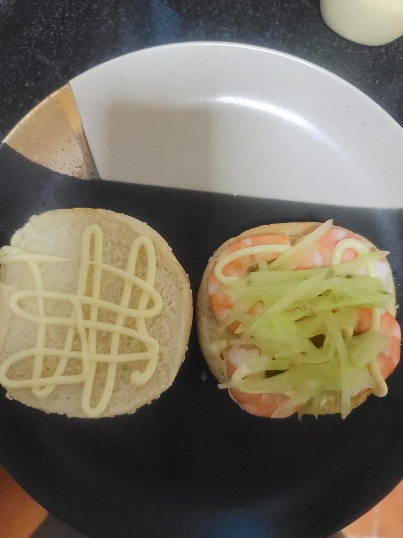 Steps for Making Shrimp Burger