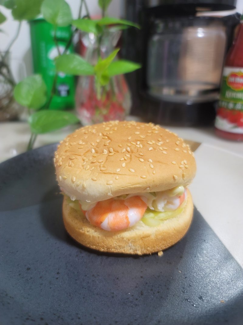 Steps for Making Shrimp Burger