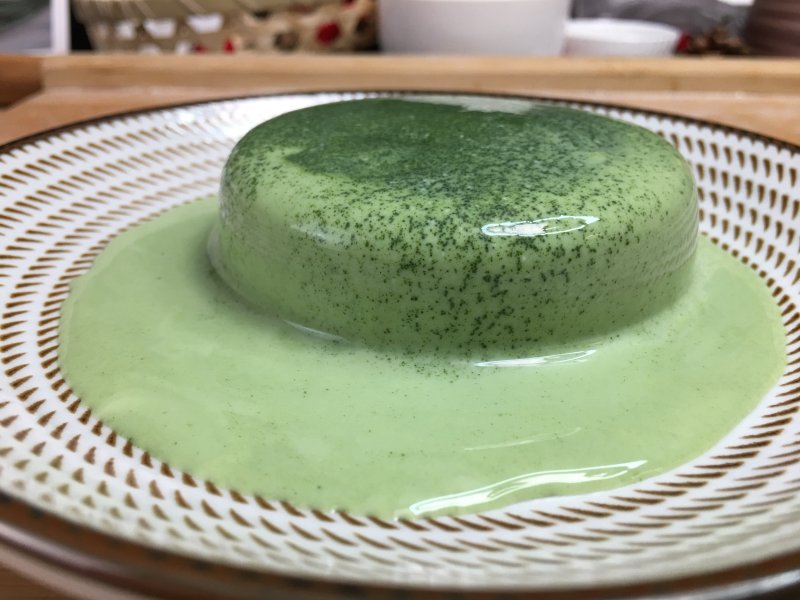 Happy New Year! Super Soft Milk Pudding (Original and Matcha Flavors), No-Bake Dessert