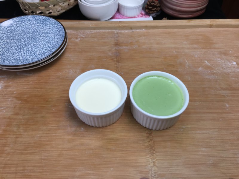 Detailed Steps for Making Happy New Year! Super Soft Milk Pudding (Original and Matcha Flavors), No-Bake Dessert