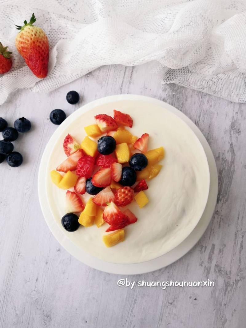 Yogurt Fruit Mousse Making Steps