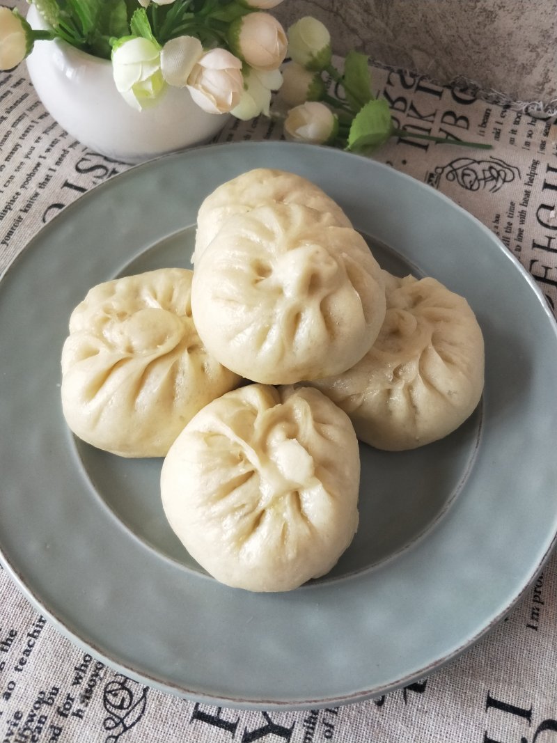 Pumpkin Meat Buns