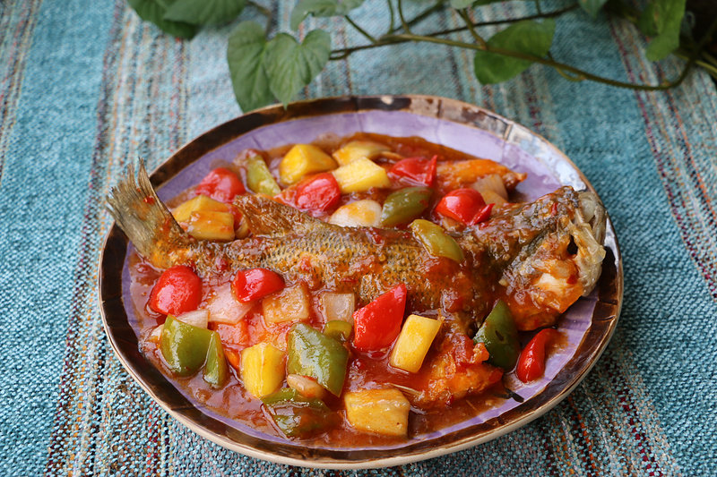 Thai-style Braised Sea Bass