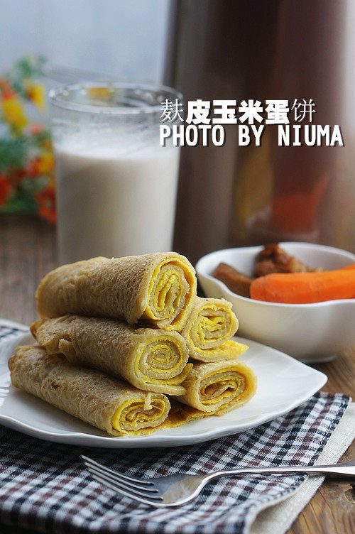 Corn and Bran Egg Rolls Cooking Steps