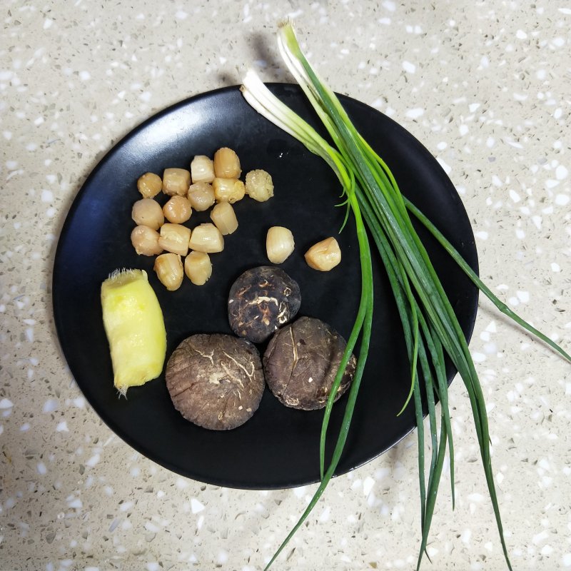 Steps to Make Shiitake Mushroom and Chicken Congee