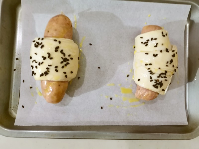 Corn Dog Roll Cooking Steps