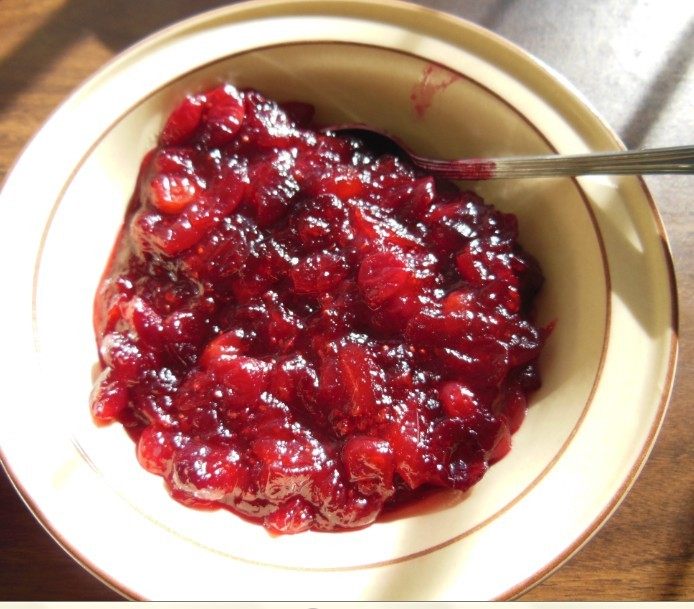 Cranberry Jam Making Steps