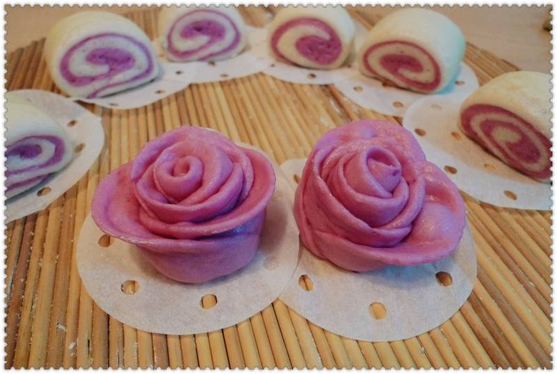 Purple Sweet Potato Rose