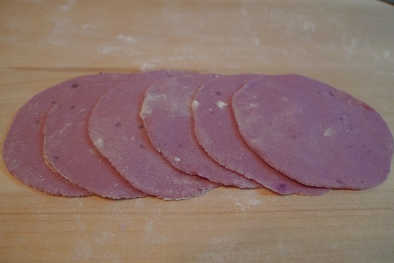 Steps to Make Purple Sweet Potato Rose